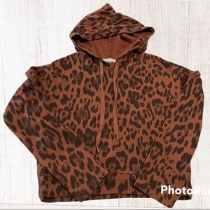 Leopard Print Hoodie